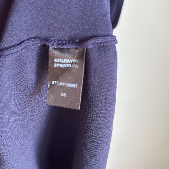 Tuckernuck Pomander Place Double Knit Lennox Sweater Maxi Dress Navy XS - Picture 6 of 16